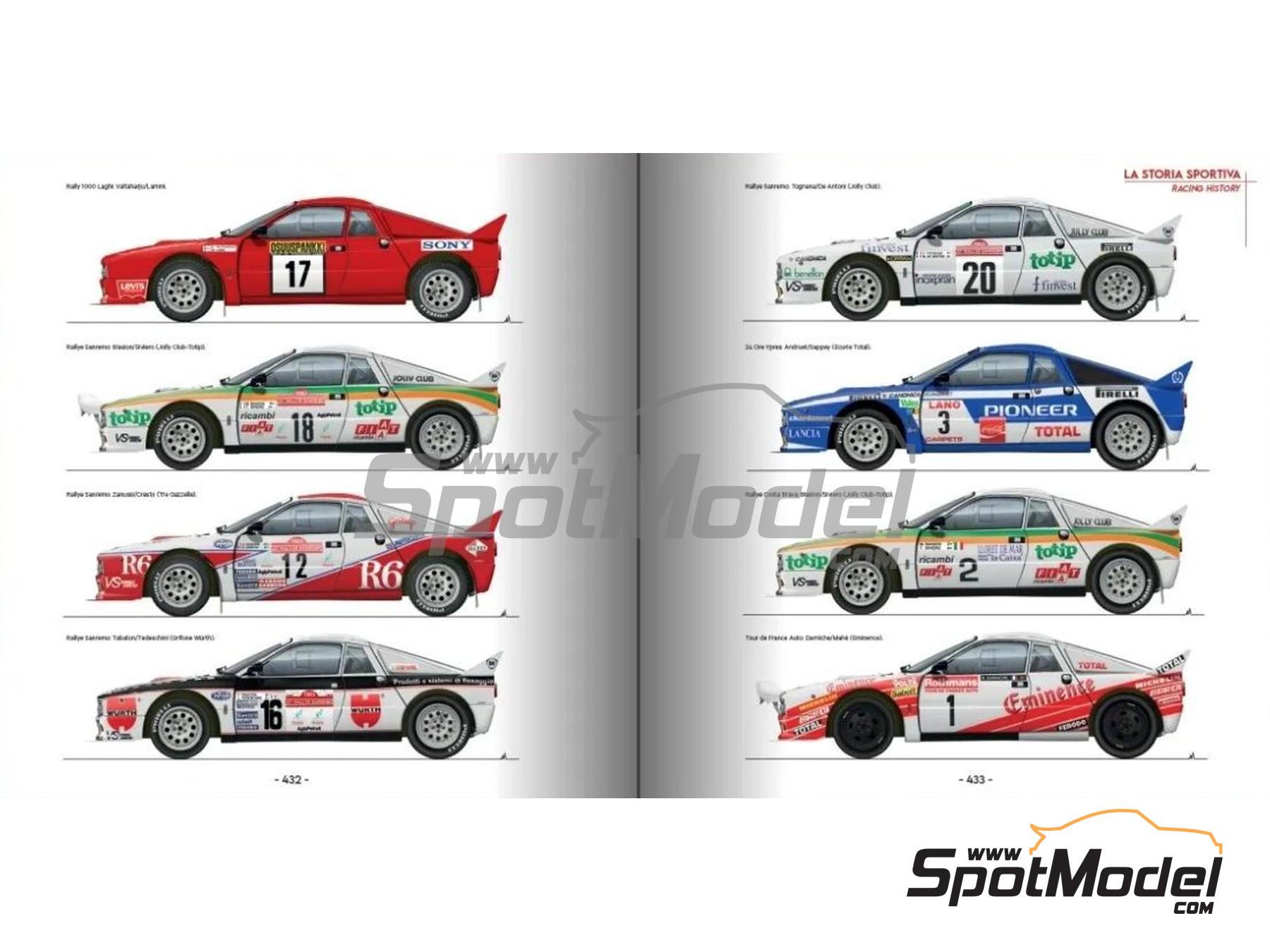 RC Books RCBOOK-10-EVO2: Book Lancia Rally 037 Group B Owner's
